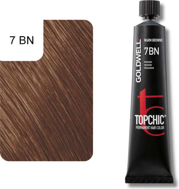 Actual product image Goldwell Topchic (7BN Vesuvian)