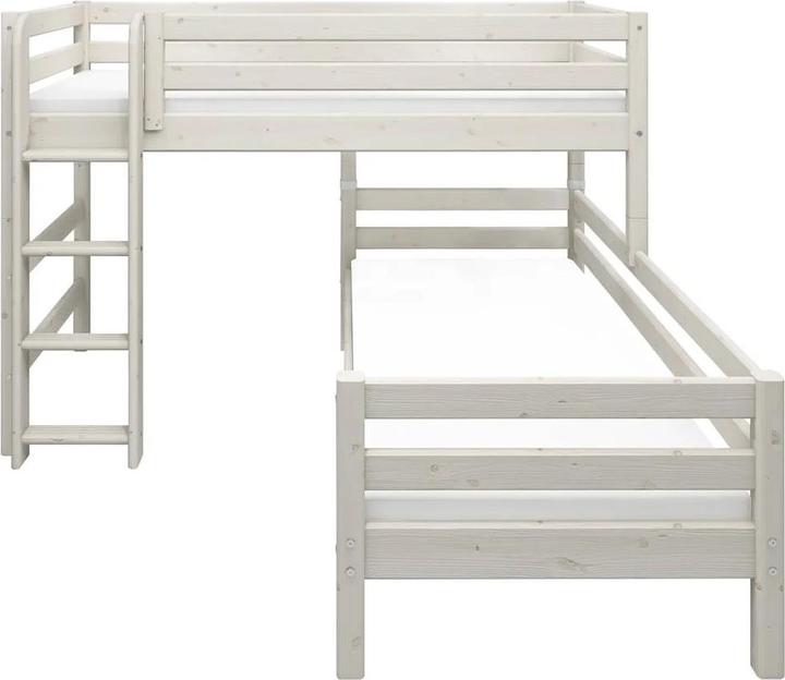 Immagine prodotto Flexa Letto combinato classico di media altezza con scala dritta (90 x 200 cm)