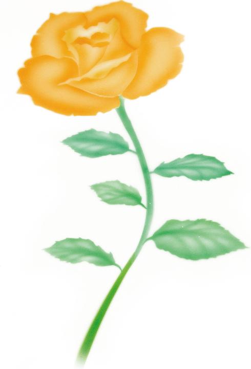 Image du produit Martellato Pochoir aérographe rose ouvert