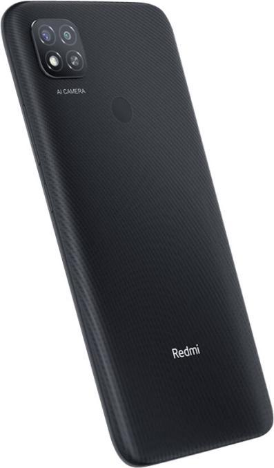 Actual product image Xiaomi Redmi 9C (32 GB, Black, 6.53", Hybrid Dual SIM, 13 Mpx, 4G)