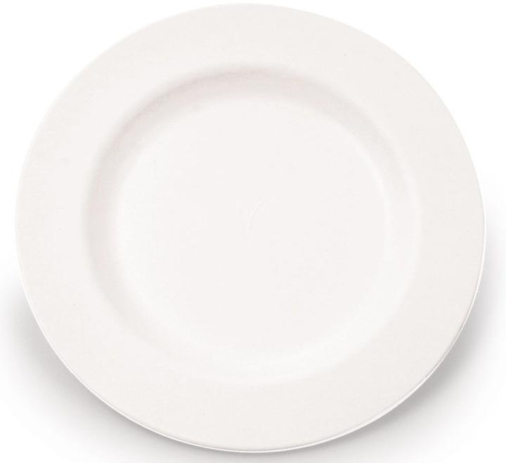 Image du produit Naturestar Assiette jetable Gourmet Feuille de palme ronde DM 27cm UE=50 pièces blanc (50 x)