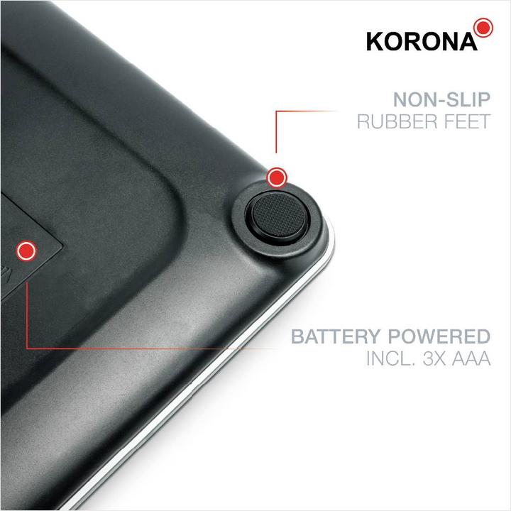 Actual product image Korona KOR personal scale Sabrina (180 kg)