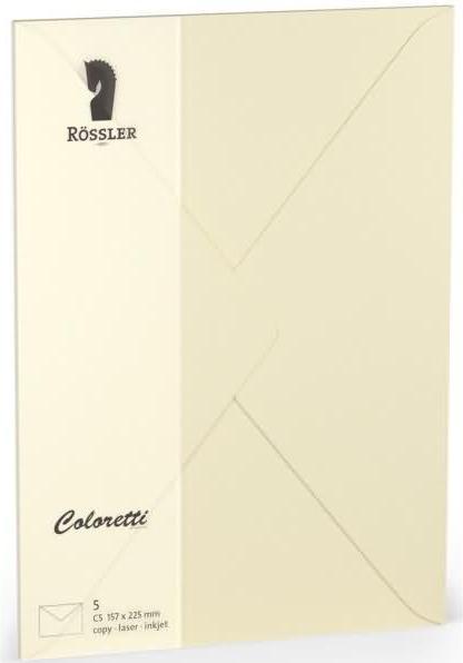 Actual product image Magni Envelopes Coloretti C5 5s cream (C5, 5 x)