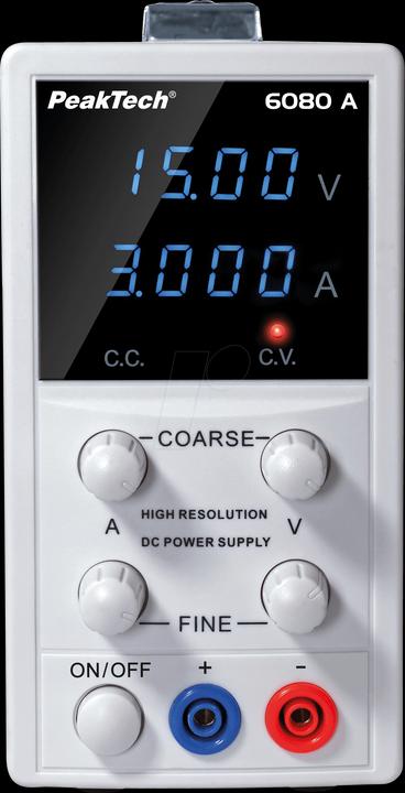 Peaktech P 6080 A Linear Labornetzgerät