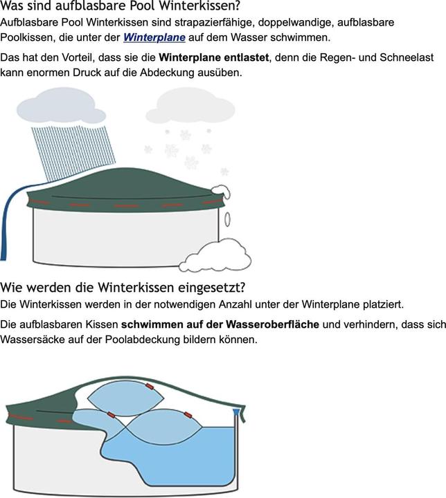 Produktbild MyPool Luftkissen