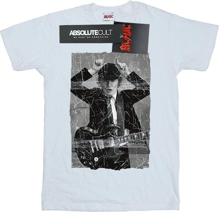 AC/DC Angus Young Distressed Photo TShirt