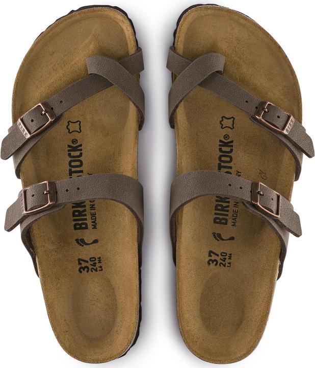 Actual product image Birkenstock Mayari Birko Flor Nubuck Normal (40)