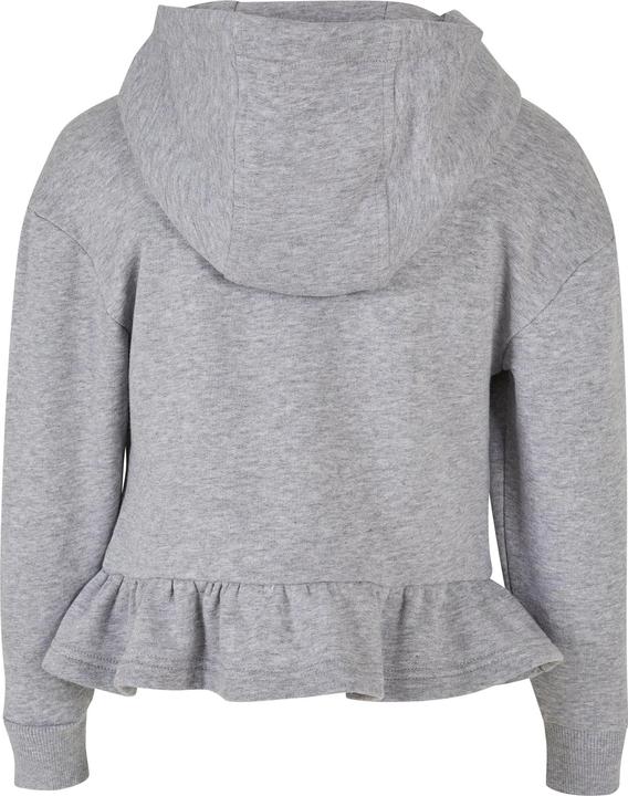 Actual product image Urban Classics Girls Organic Volants Hoody (122)