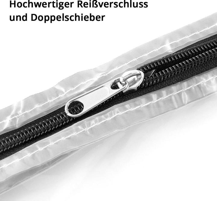 Produktbild Stahlwerk Staubschutztür U-Form Staubtür Schmutzschleuse Staubvorhang (Schutzbrillenkasten)
