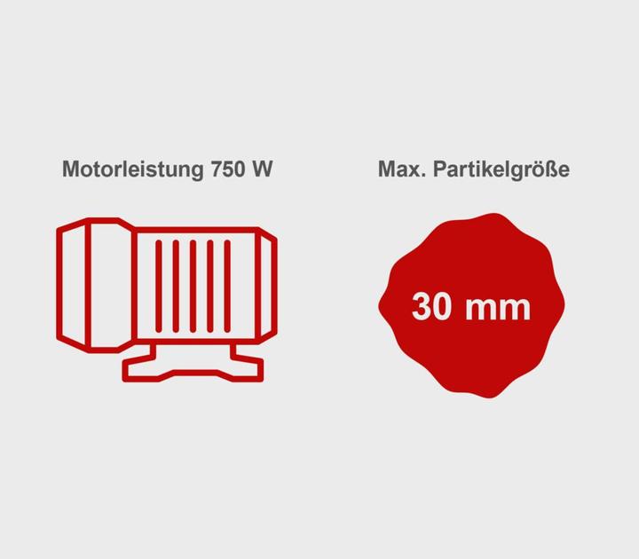 Actual product image Scheppach DWP750 (Sewage pump)