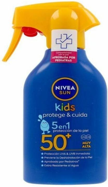 Produktbild NIVEA SUN NIÑOS PROTEGE & CUIDA SPF50 pistola 270 ml (Sonnenspray, SPF 50, 270 ml)