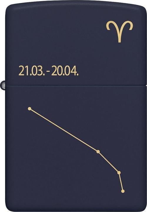 Actual product image Zippo Zodiac Aries Design.60006932