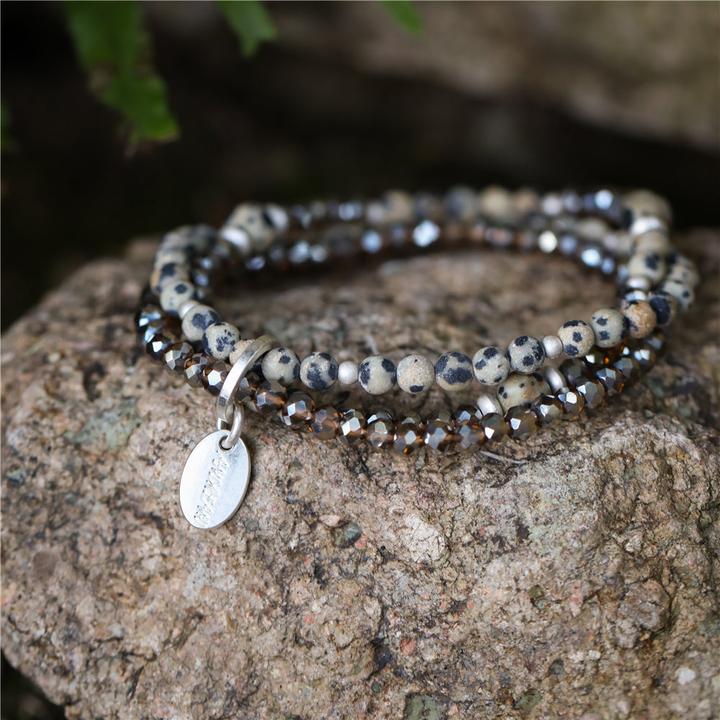 Produktbild Andreani Armband mit echtem Lavastein (8 cm, Steine, Metall)