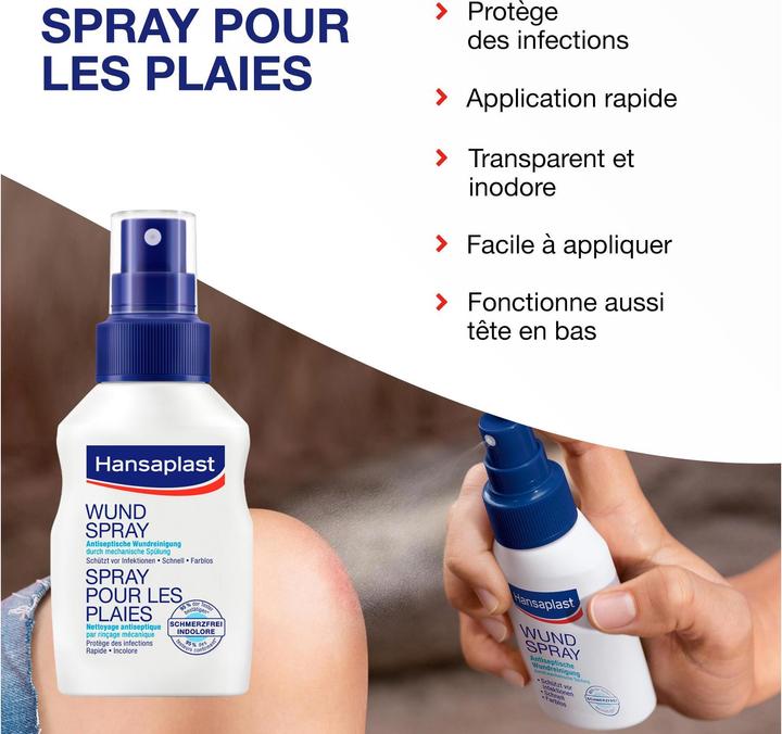 Image du produit Hansaplast Spray pour blessures (50 ml, Spray)
