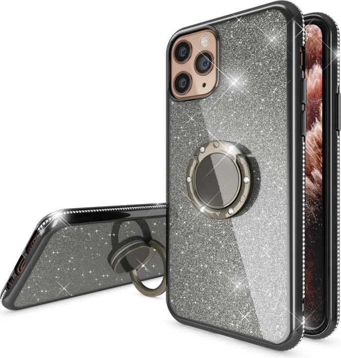 Produktbild Nalia Ring Glitzer Silikon Hülle (Apple iPhone 11 Pro Max)