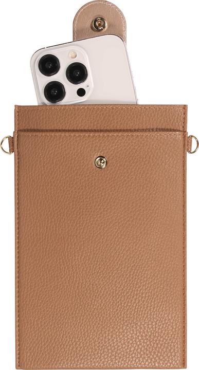 Produktbild PhoneLook Elegante universelle Smartphone Umhängetasche aus veganem Leder inkl. Umhängegurt aus Leder (vegan) (Samsung Galaxy S24 Ultra)