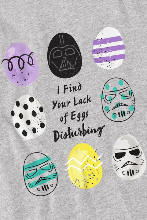 Produktbild Star Wars Your Lack Of Easter Eggs Disturbing TShirt (140)