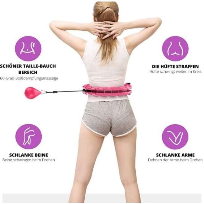 Actual product image Mu Sport Hula Series Hula Hoop (45 cm, 1250 g)