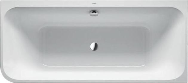 Actual product image Duravit Bathtub HAPPY D.2 PLUS 180x80 corner re acrylic cladding grp s-ma (180 l, 180 cm, 80 cm)