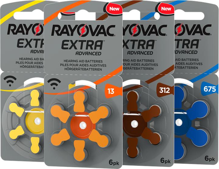 Produktbild Rayovac V312 Hörgerätebatterie (6 Stk., A312)