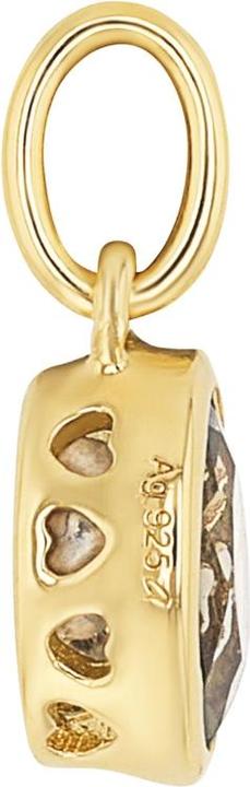 Image du produit Amor Pendentif Cupidon pour femme, argent sterling 925, verre (Argent 925)
