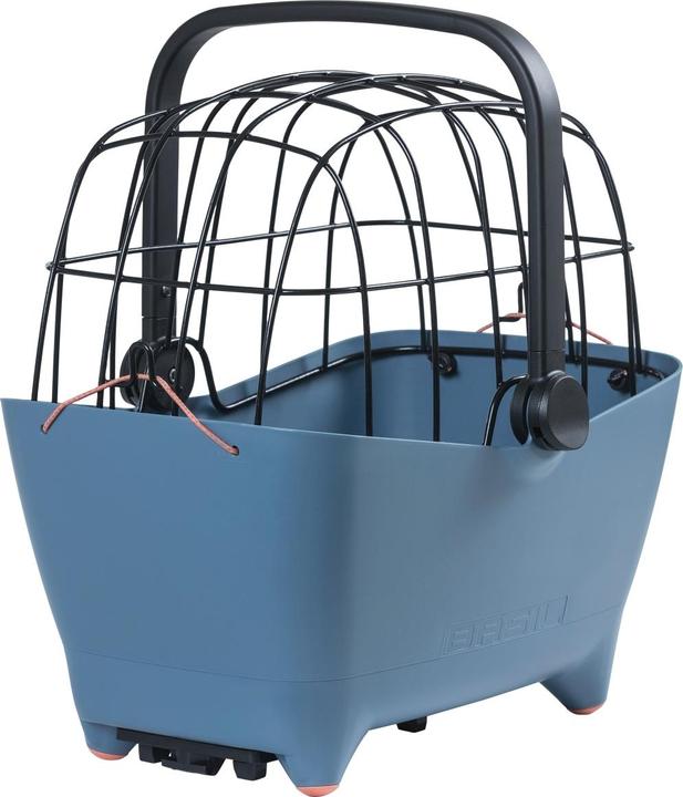 Produktbild Basil BUDDY MIK 2.0, Hundefahrradkorb, faded denim (32 l)