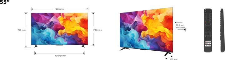 Image du produit TCL 55P655 (55", LCD, 4K, 2024)