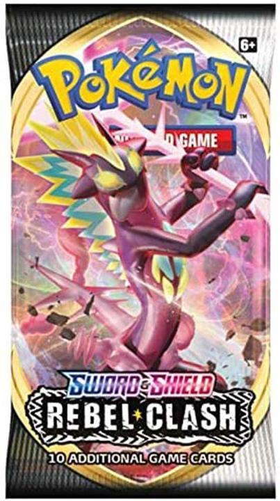 Actual product image Pokémon Rebel Clash (English, Booster Pack)