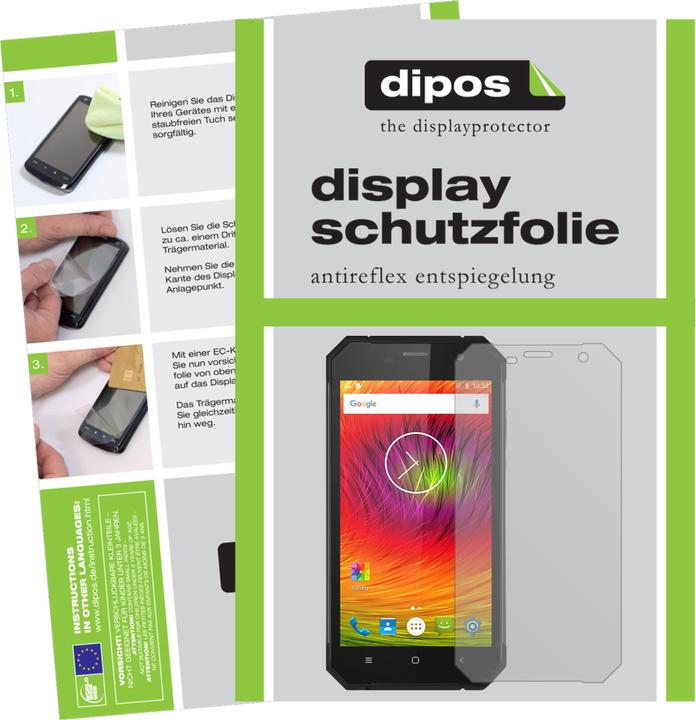 Produktbild Dipos Displayschutzfolie Antireflex (5 Stück, Nomu M6)