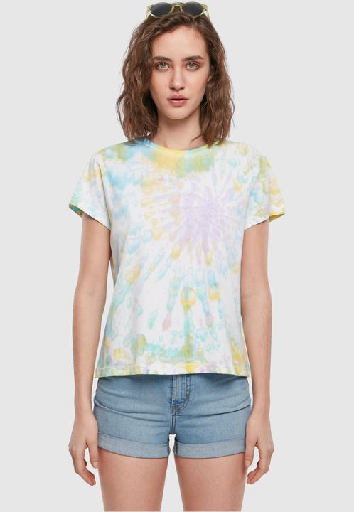 Actual product image Urban Classics Ladies Tie Dye Boyfriend Tee (4XL)