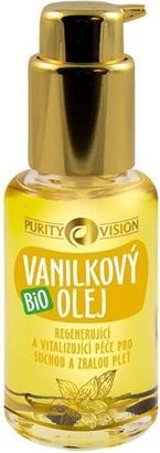 Image du produit Purity Vision - Huile de vanille biologique pour peaux sèches et matures - Volume : 45 ml (Huile pour le corps, 45 ml)