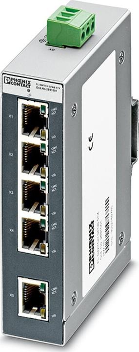 Actual product image Phoenix Contact Ethernet Switches 5 RJ45 ports (5 Ports)