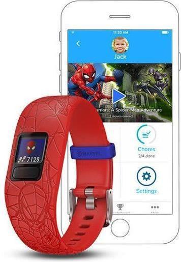 Actual product image Garmin Vivofit jr. 2 Marvel Spider-Man (40.60 mm)
