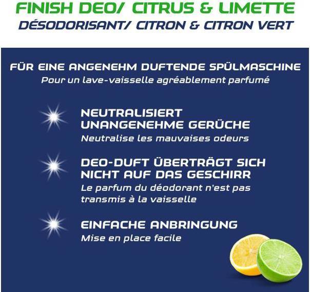 Image du produit Finish Citro-Fresh (Liquide, 60 x)