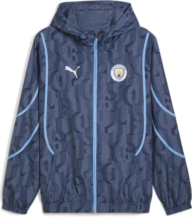 Puma MCFC Prematch Woven Jacket