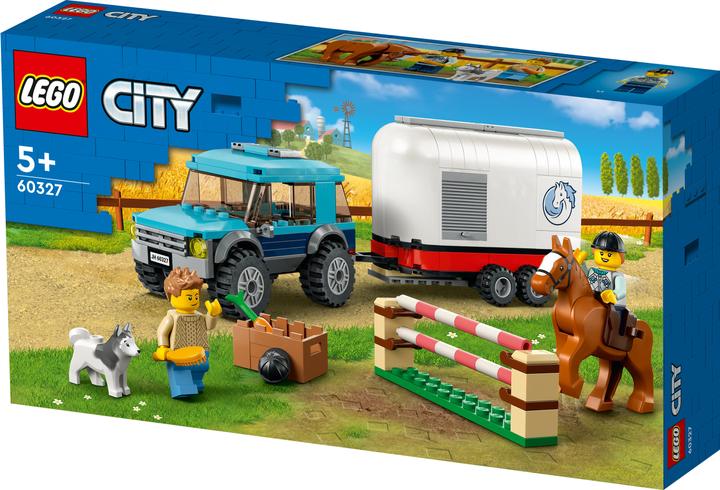 Produktbild LEGO SUV mit Pferdeanhänger (60327, LEGO City)