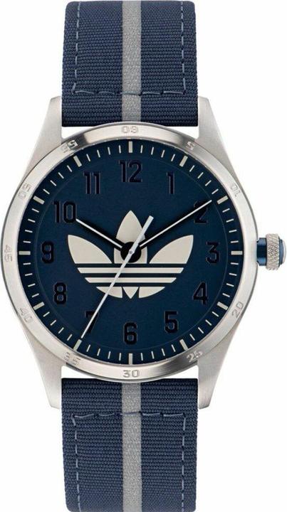 Actual product image adidas Quartz wristwatch AOSY23041 Silver Case material=steel Material (bracelet) (Analogue wristwatch, 42 mm)