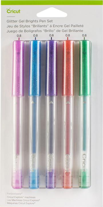 Cricut Pen set Glitter 5 pieces