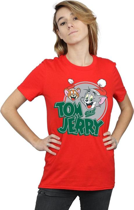 Produktbild Tom & Jerry Christmas Greetings TShirt (3XL)