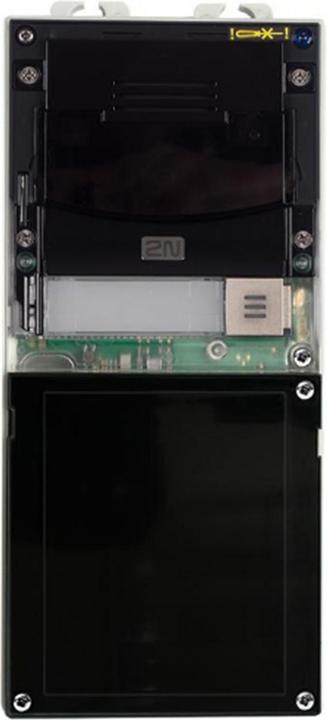 2N IP Door Station IP Verso Main Unit without Camera black (Wireless)