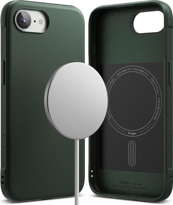 Produktbild Ringke - Onyx MagSafe - iPhone 16e - Dark Green (Apple iPhone 16e)