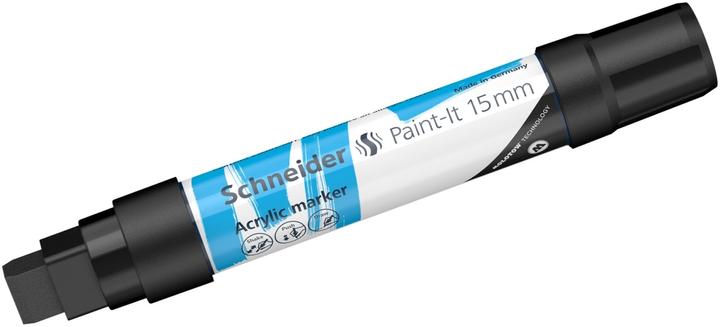 Image du produit Schneider Marqueur acrylique Paint-It 330 15mm noir (Noir, 15 mm, 1 x)