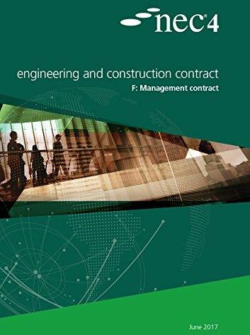 Produktbild NEC4: Engineering and Construction Contract Option F: Management contract (Englisch, NEC, 2017)