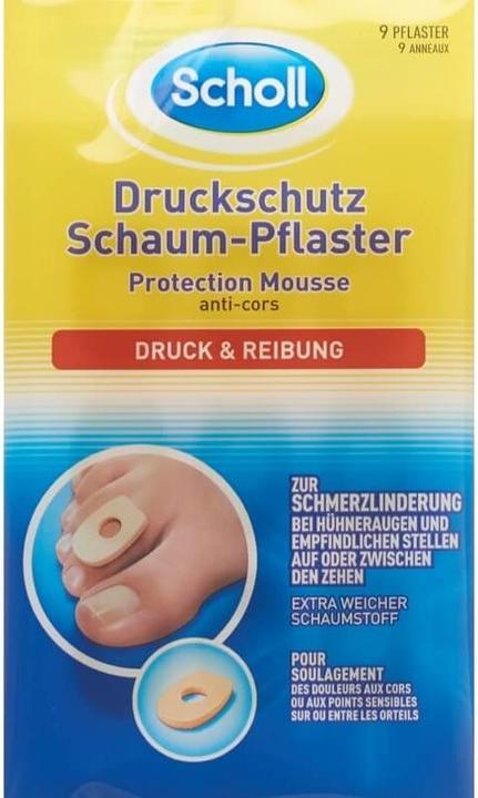 Produktbild Scholl DruckschutzSchaum Pflaster (Fussdeodorant & -puder)