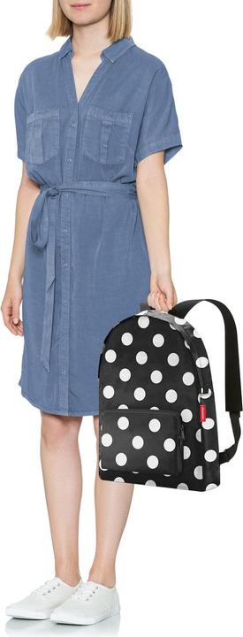 Actual product image reisenthel Backpack Mini Maxi Dots White (14 l)