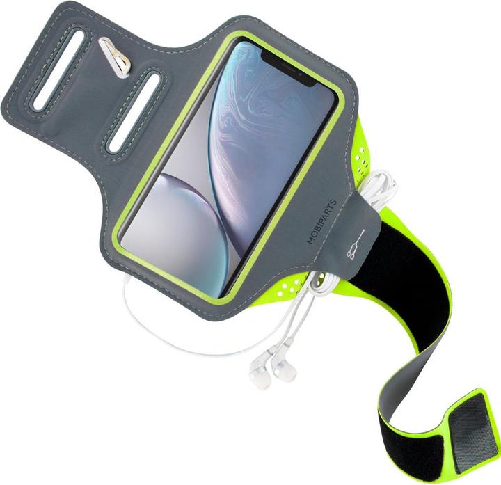 Image du produit Mobiparts Comfort Fit Sport Armband Apple iPhone XR Neon Green