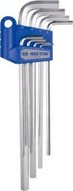 Image du produit King tony Juego Llaves Allen extra largas 2-10mm - 8 Pzas