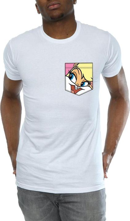 Image du produit Looney Tunes - T-shirt LOLA BUNNY FACE FAUX POCKET - Homme (XXL)