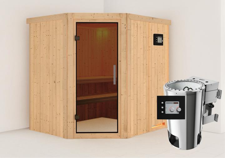 Image du produit Karibu Lilja sans couronne de toit (Plug & Play 3,6 KW - Contrôle externe bio)