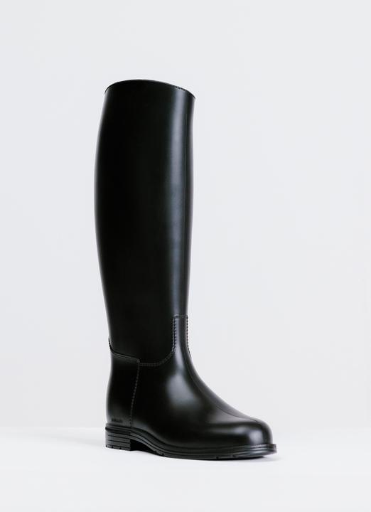 Immagine prodotto Fouganza Stivali da equitazione sintetici da donna/uomo - 100 nero (46)